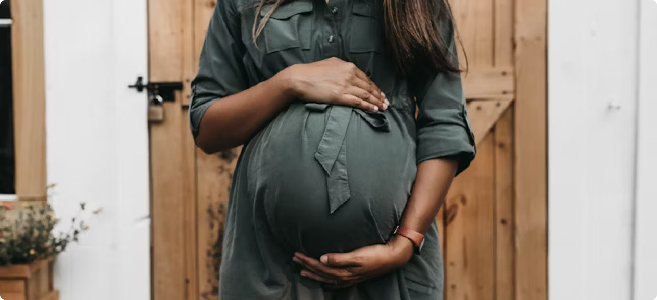 Photo d'une femme enceinte
